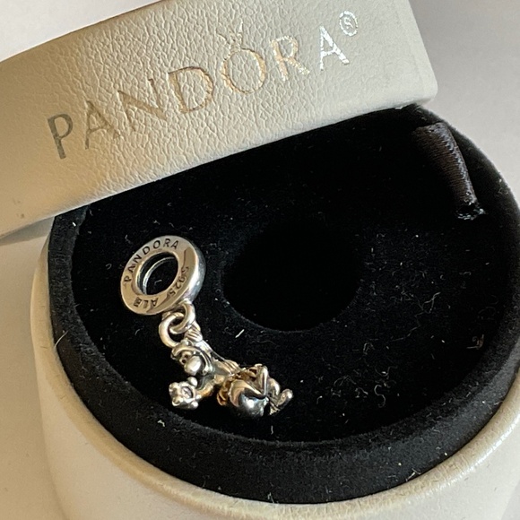 Pandora Silver and Gold Charm Bracelet - Picture 7 of 11